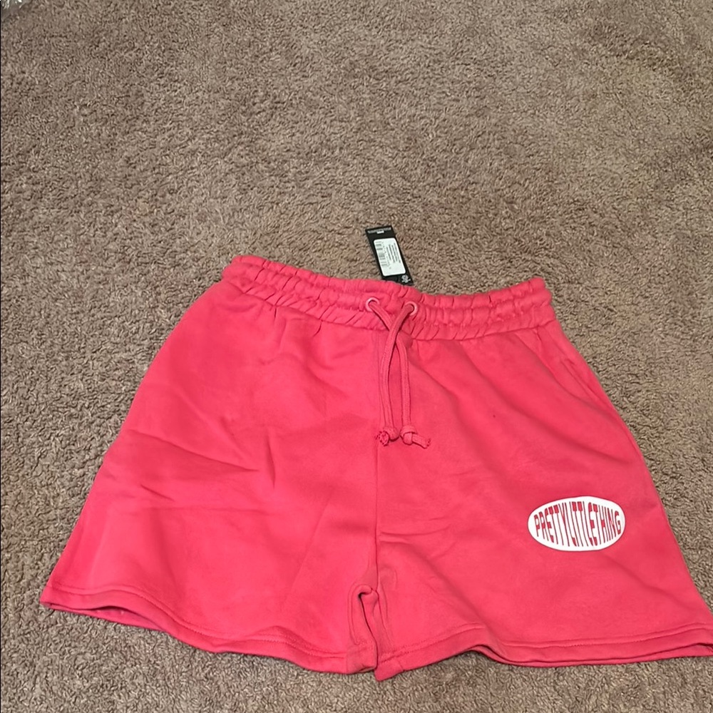 NEW PrettyLittleThing Women's Pink Shorts